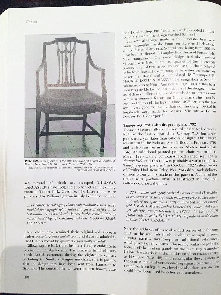 A Beautiful 18thC Japanned & Painted Elbow Chair; Attributed to Gillows c.1792-93