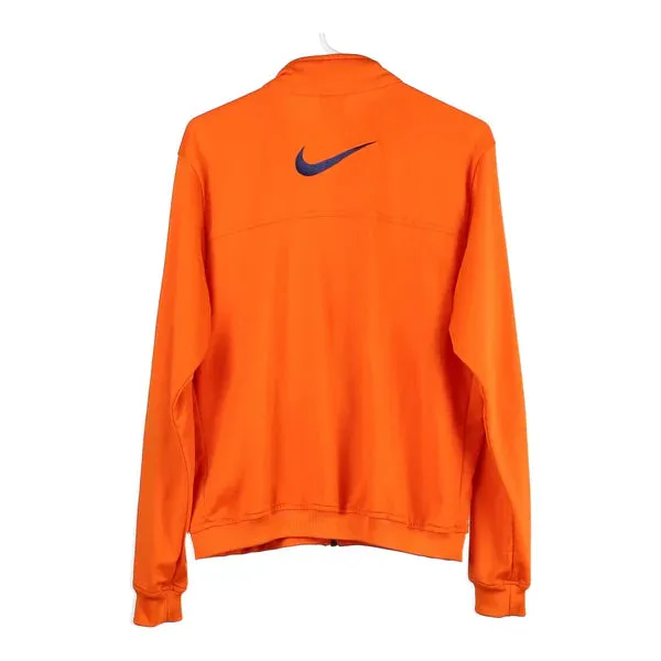 Age 14-16 Nike Track Jacket - XL Orange Polyester