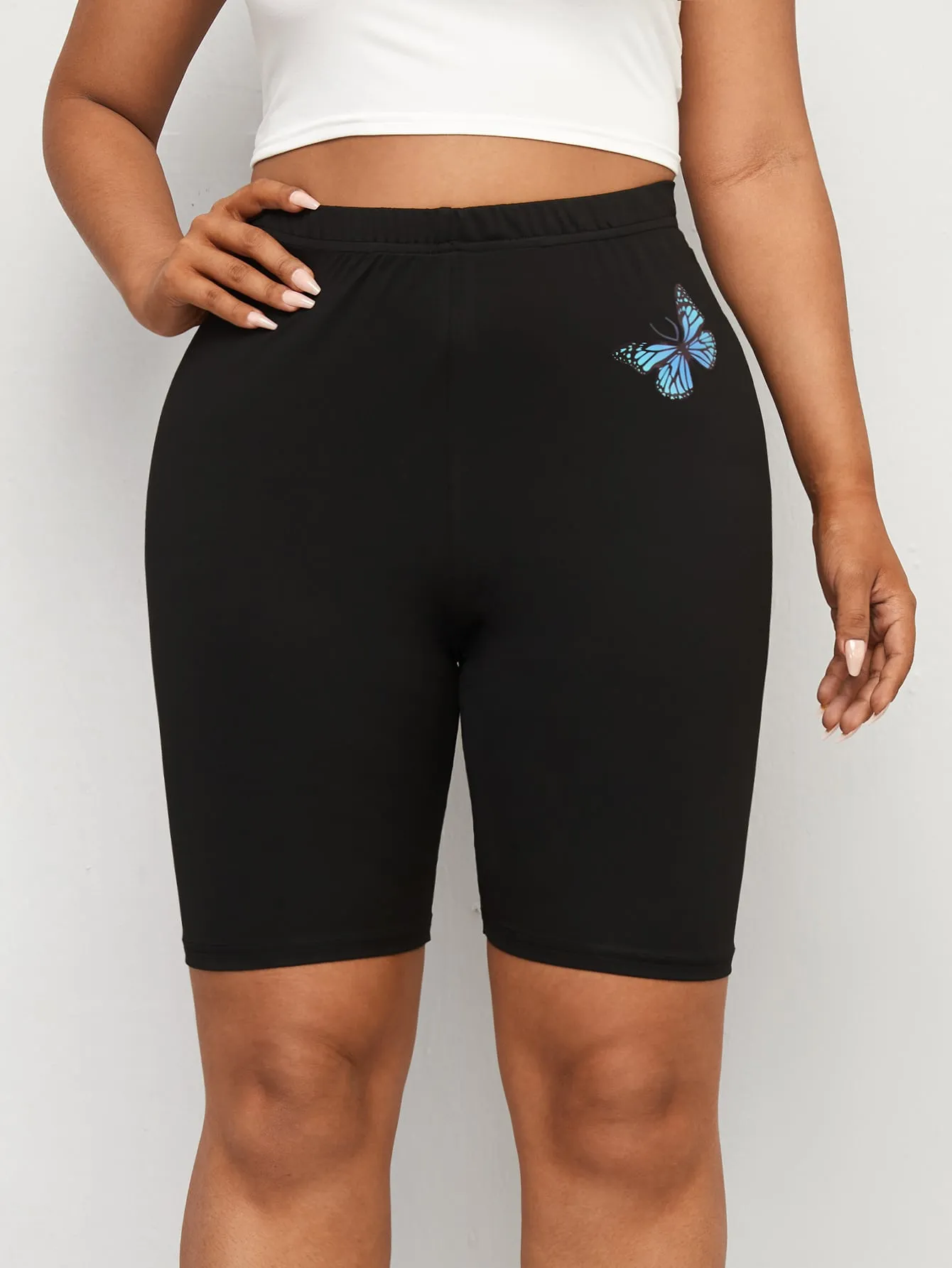 Animal Short Plus Size Leggings