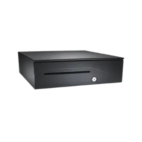 APG Series 100 Cash Drawer, Black Front, 16x16.8, 5 Bill x 5 Coin, Coin Roll Storage, USB Pro