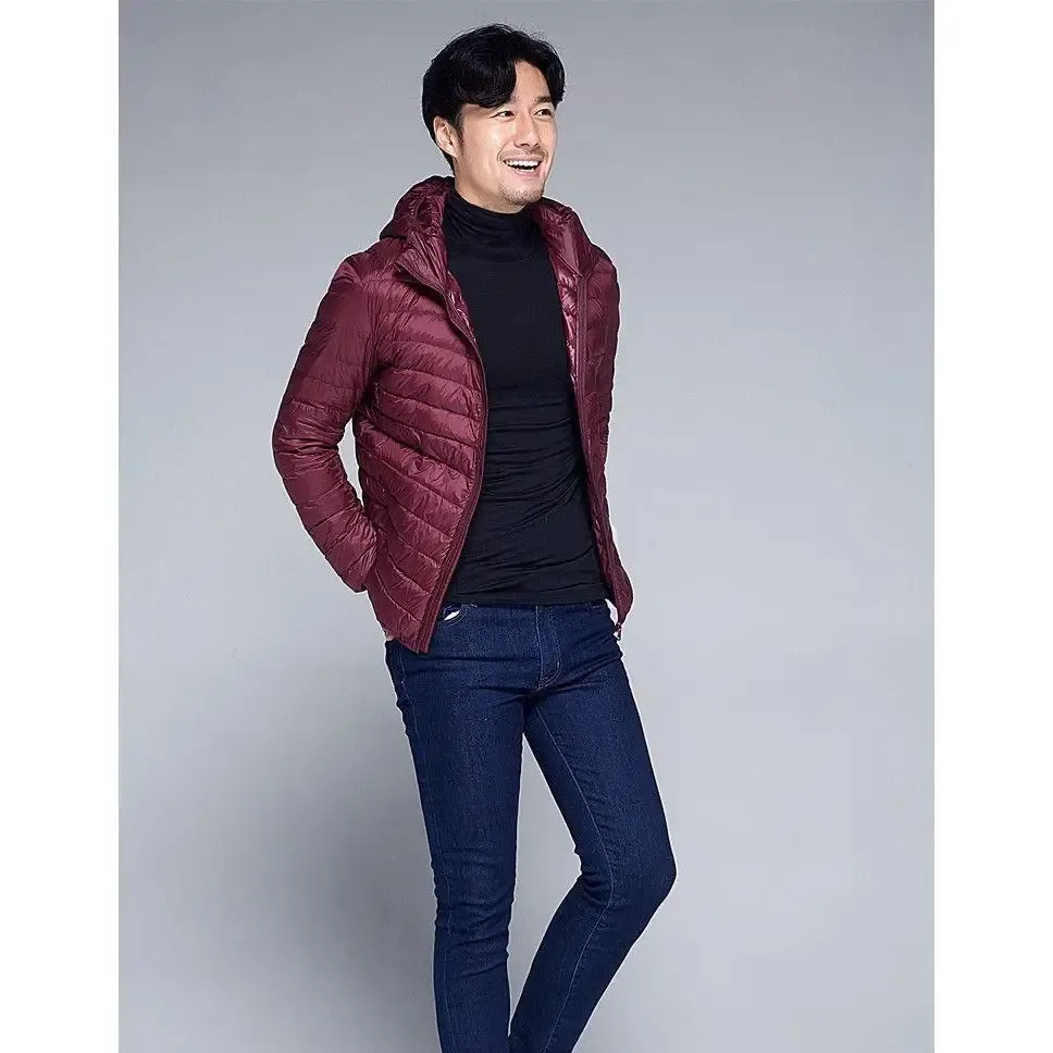 Ben - Men's Short Cropped Down Coat