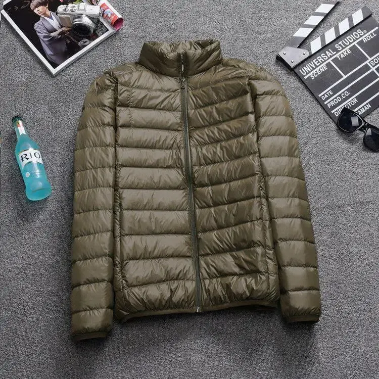 Ben - Men's Short Cropped Down Coat