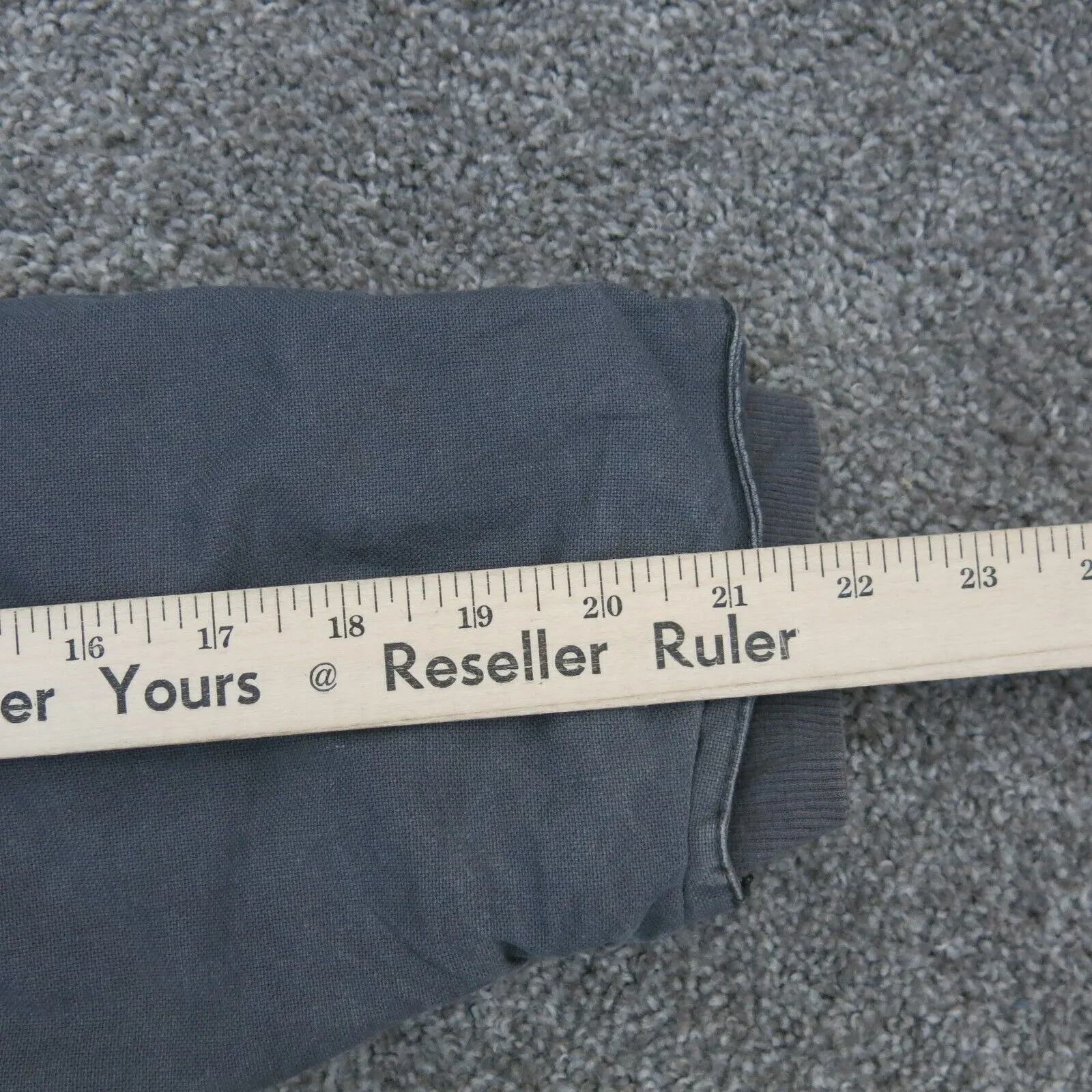 Dickies Jacket Mens Large Gray Long Sleeve Outdoor Canvas Button Up Hooded Coat