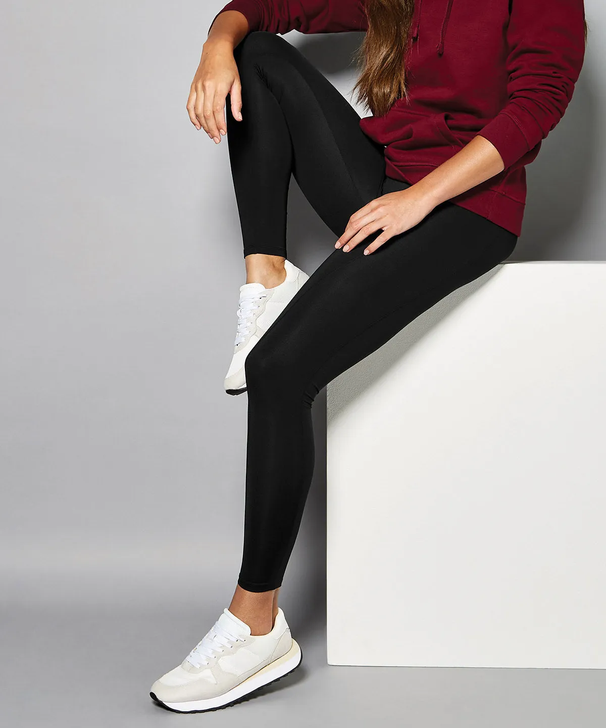 Gamegear® full length leggings (fashion fit) | Black