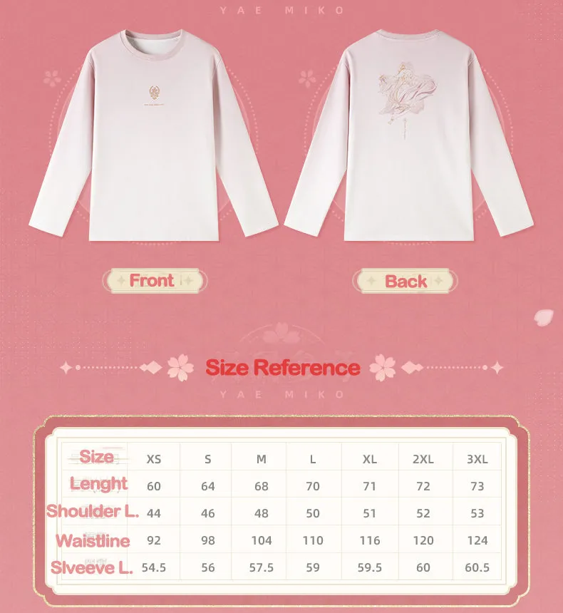 Genshin Impact - Yae Miko Impression Series Gradient Long Sleeve T-shirt miHoYo