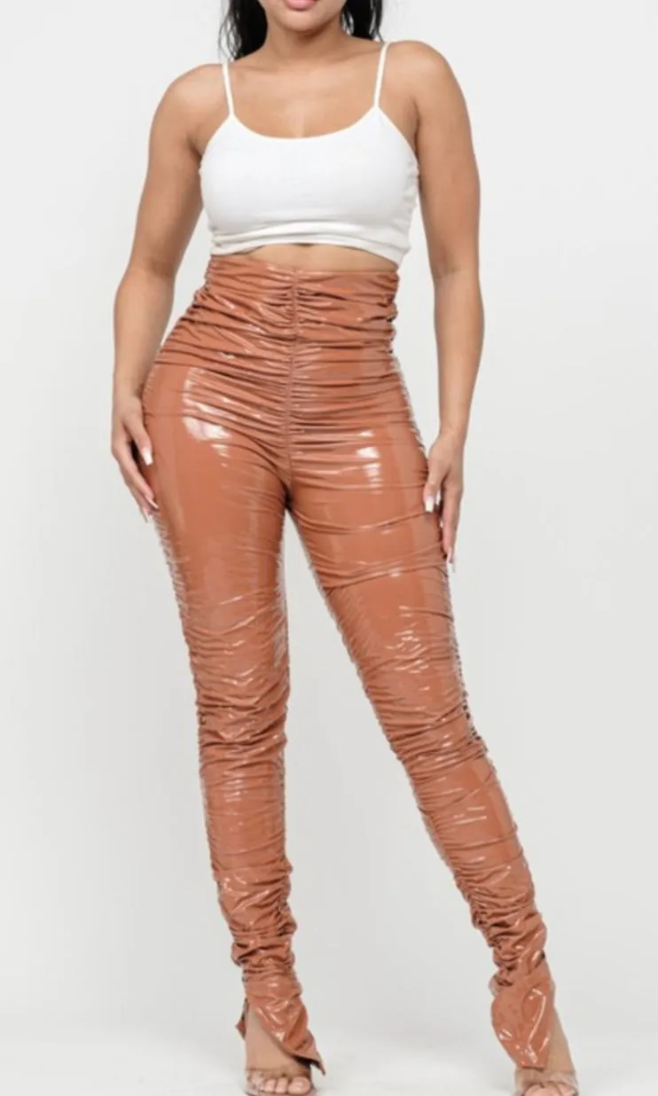 High Waist Liquid Scrunched Leggings