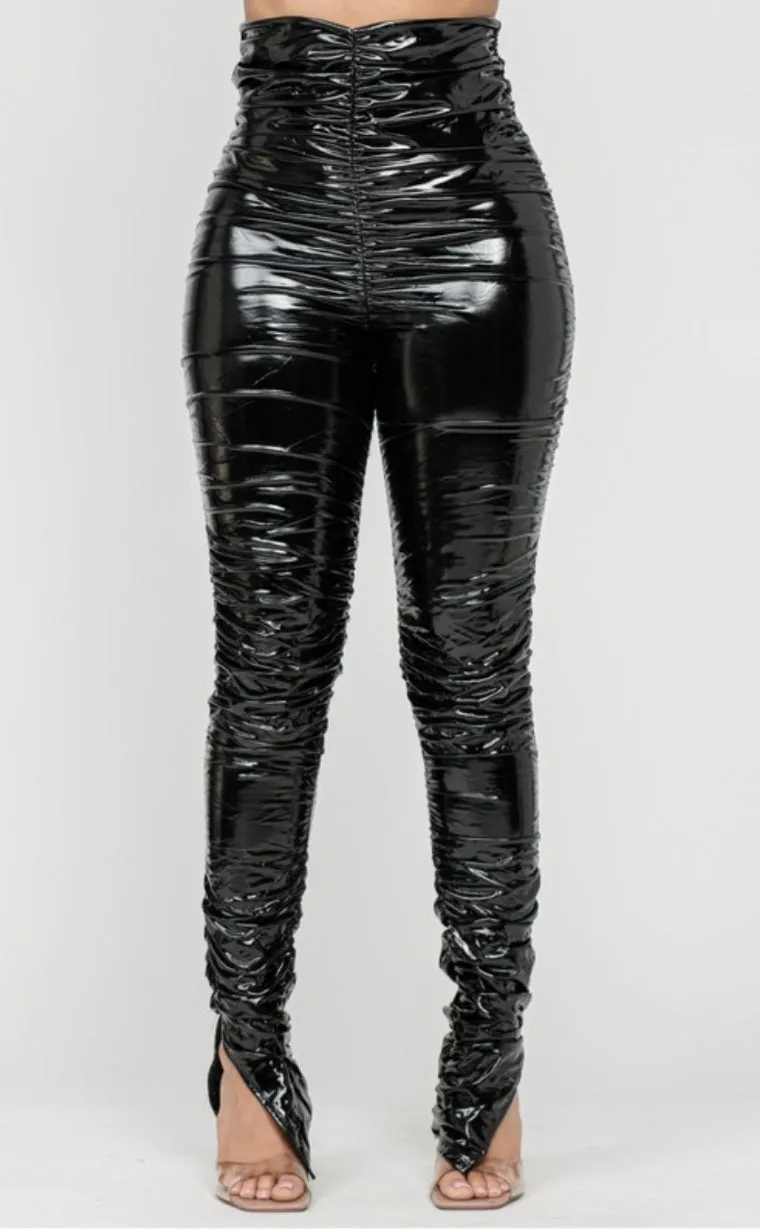 High Waist Liquid Scrunched Leggings