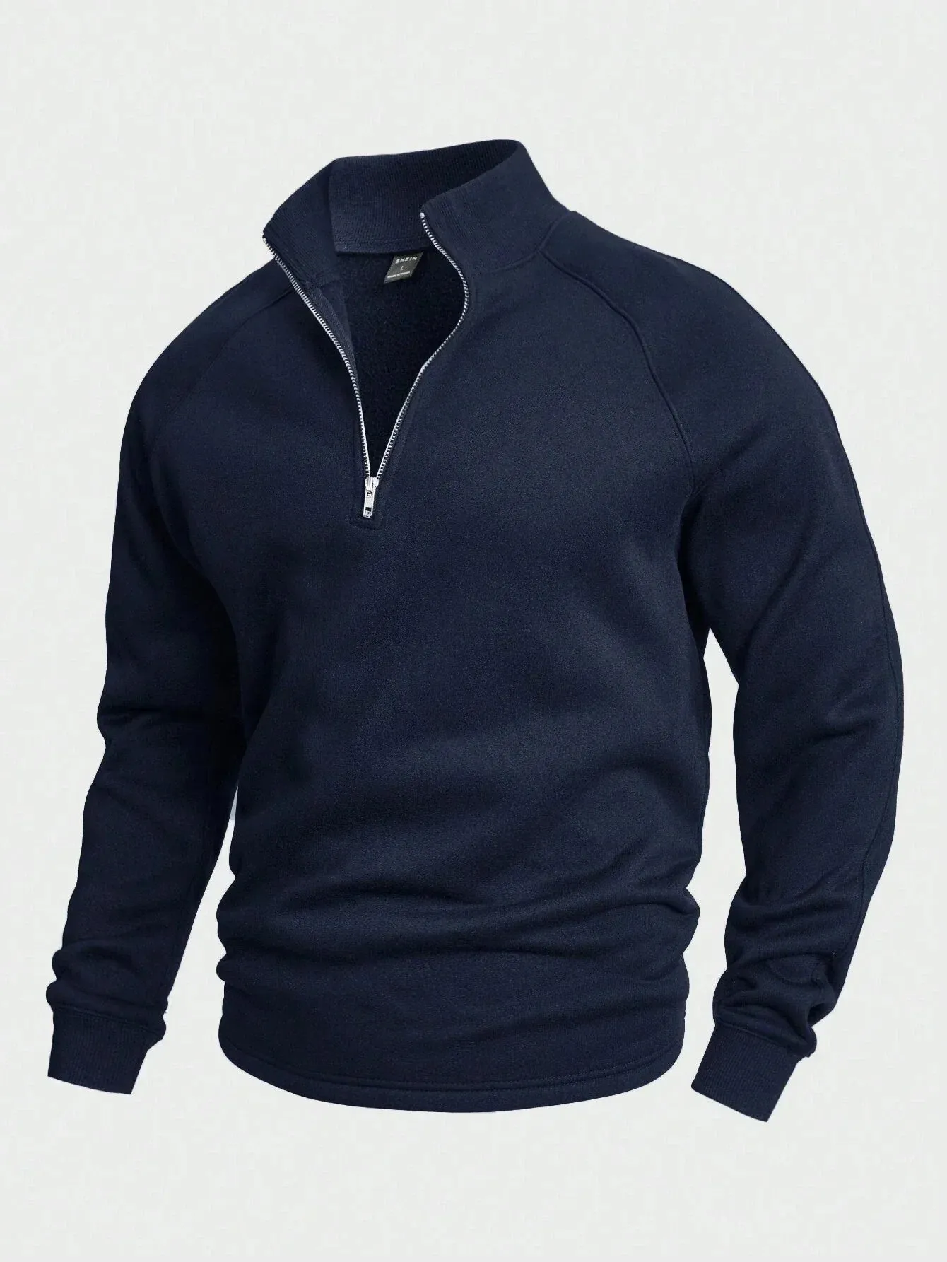 Ilyas | Pullover mit Halbreißverschluss