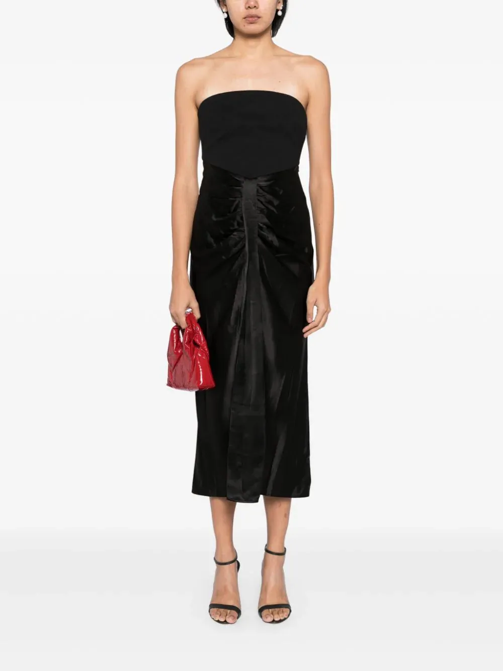 Midi Wayfaring Dress in Black