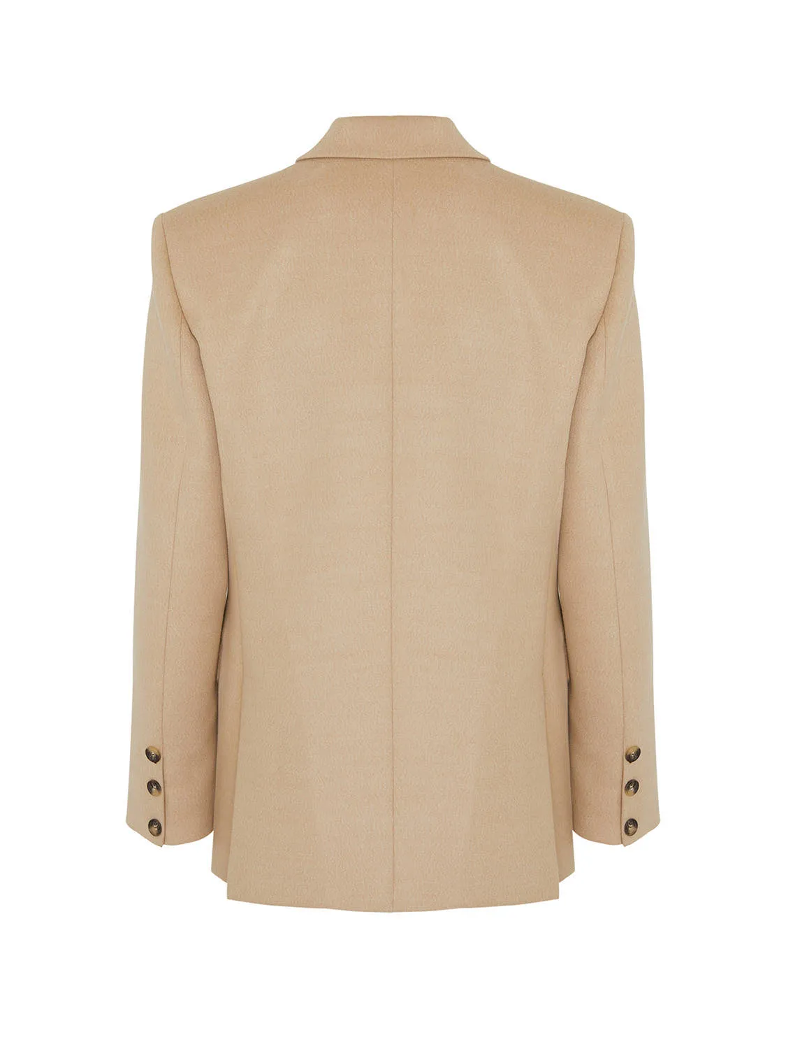 Nocturne Doubl-Breasted Blazer Beige
