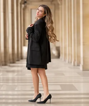 Oversized Havana Blazer Black
