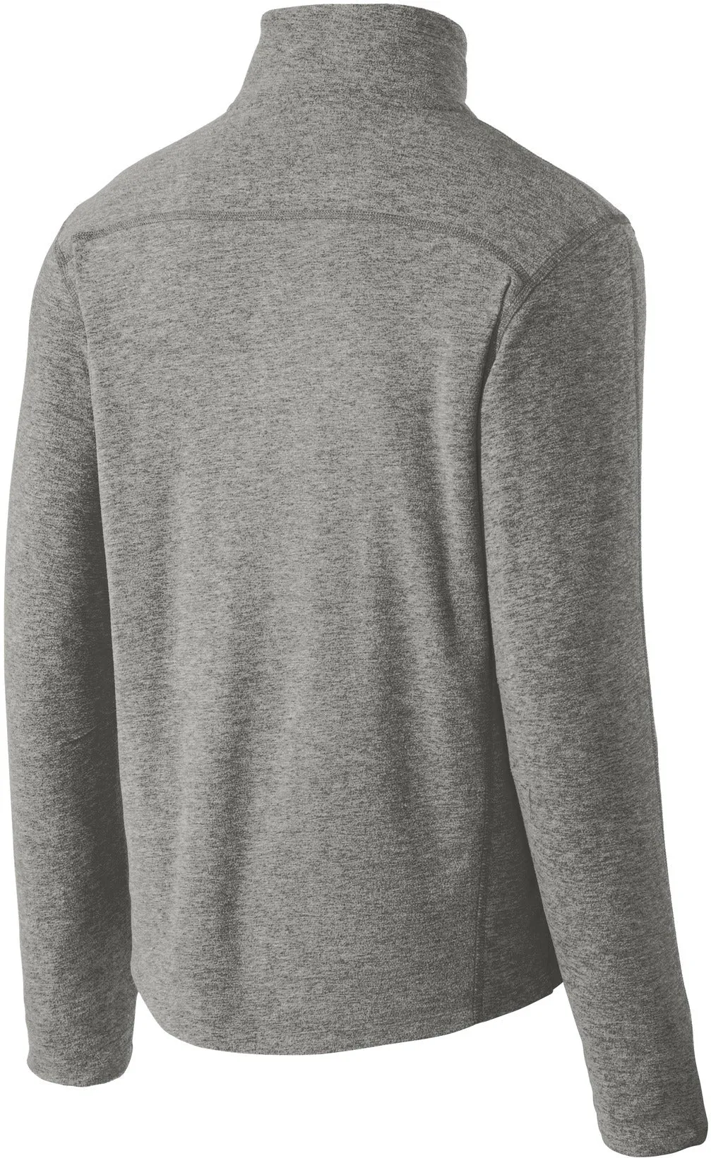 Port Authority Heather Microfleece 1/2-Zip Pullover