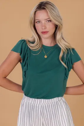 Top Raffle Emerald Green