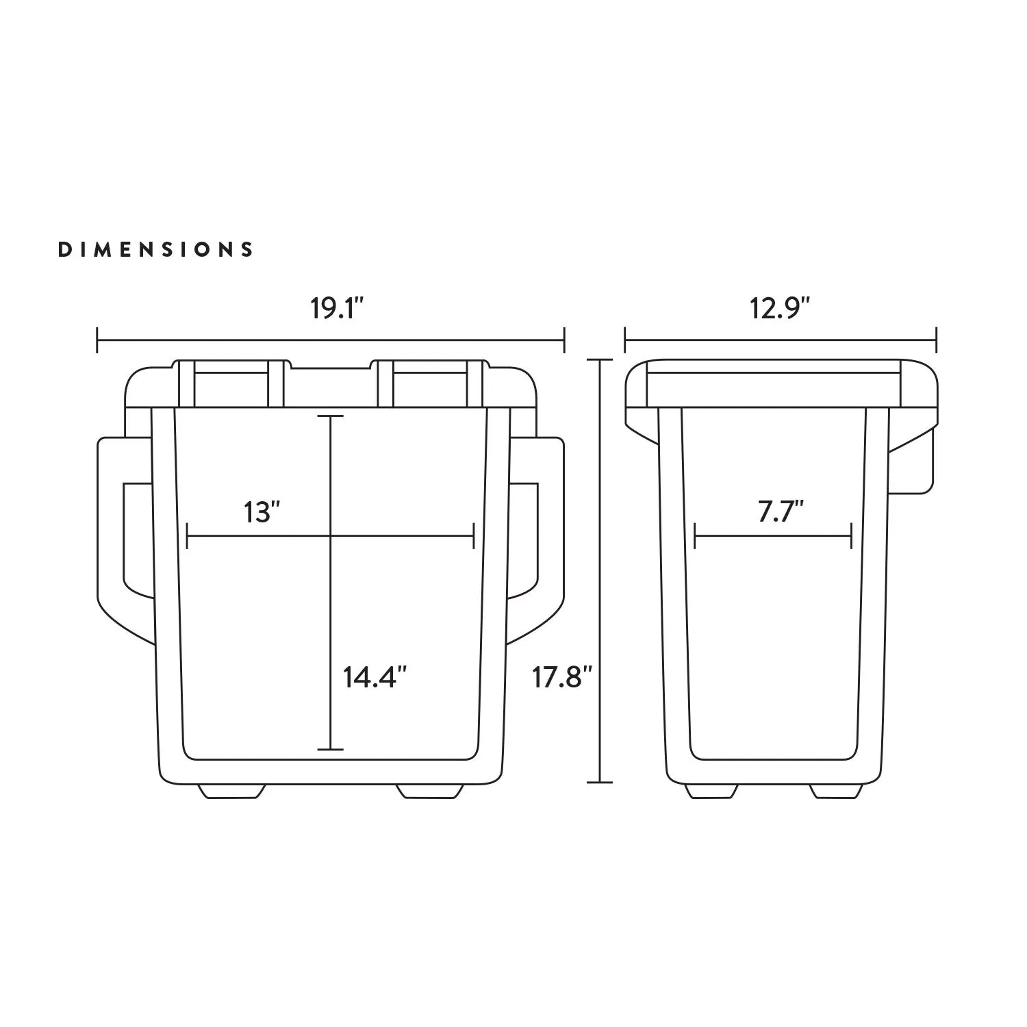 Vibe Kayaks 20 Quart Cooler