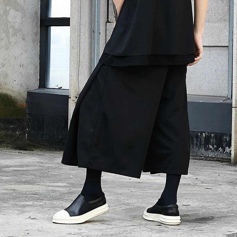 Wide Flared Casual Pants